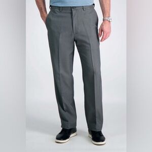 Men's Haggar Cool 18 Gray Coloured Pants